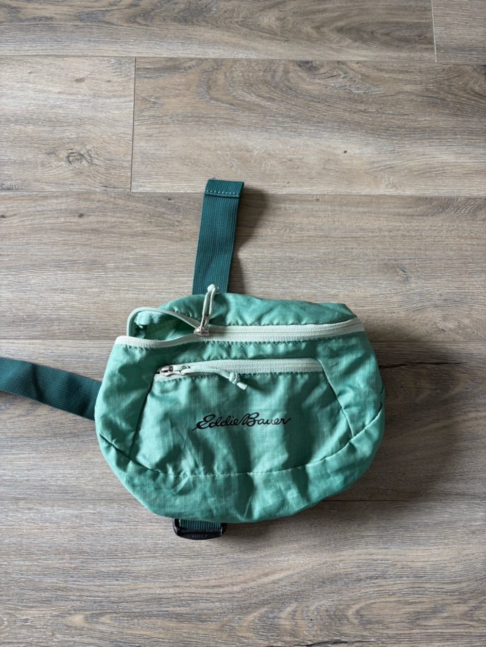 Eddie Bauer Mint Green Crossbody Waist Bag